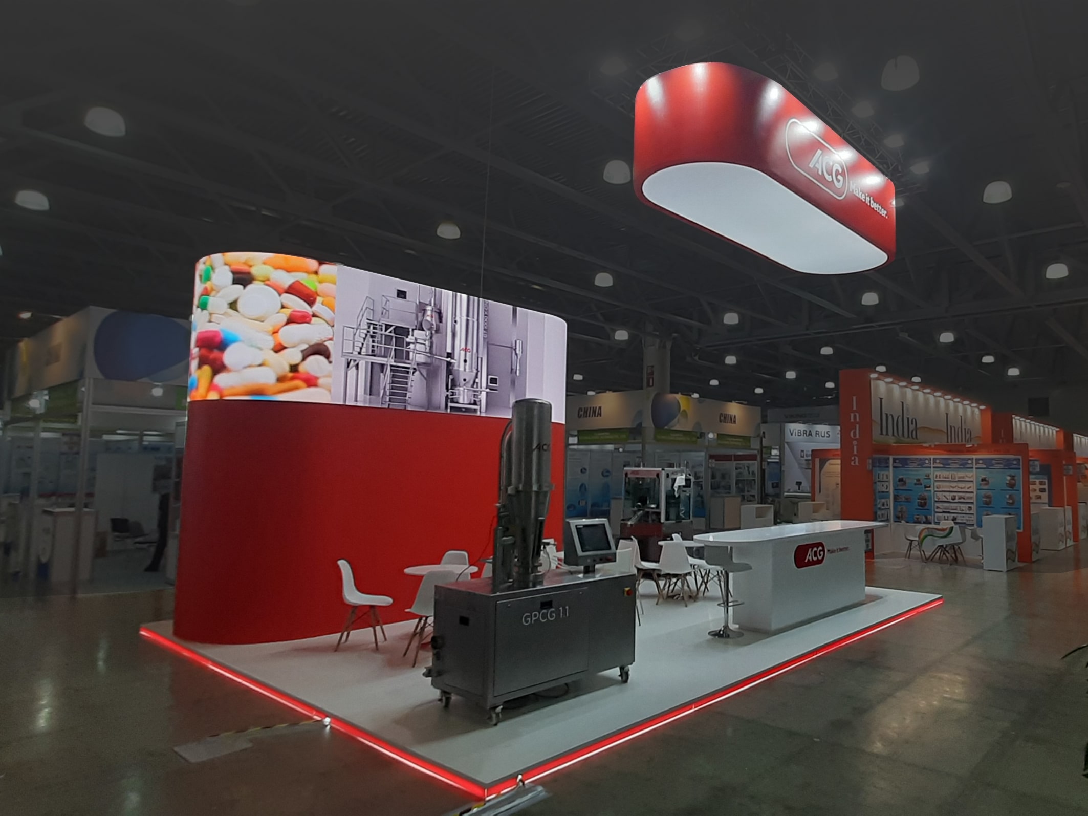 Project for ACG at Pharmatech, Russia