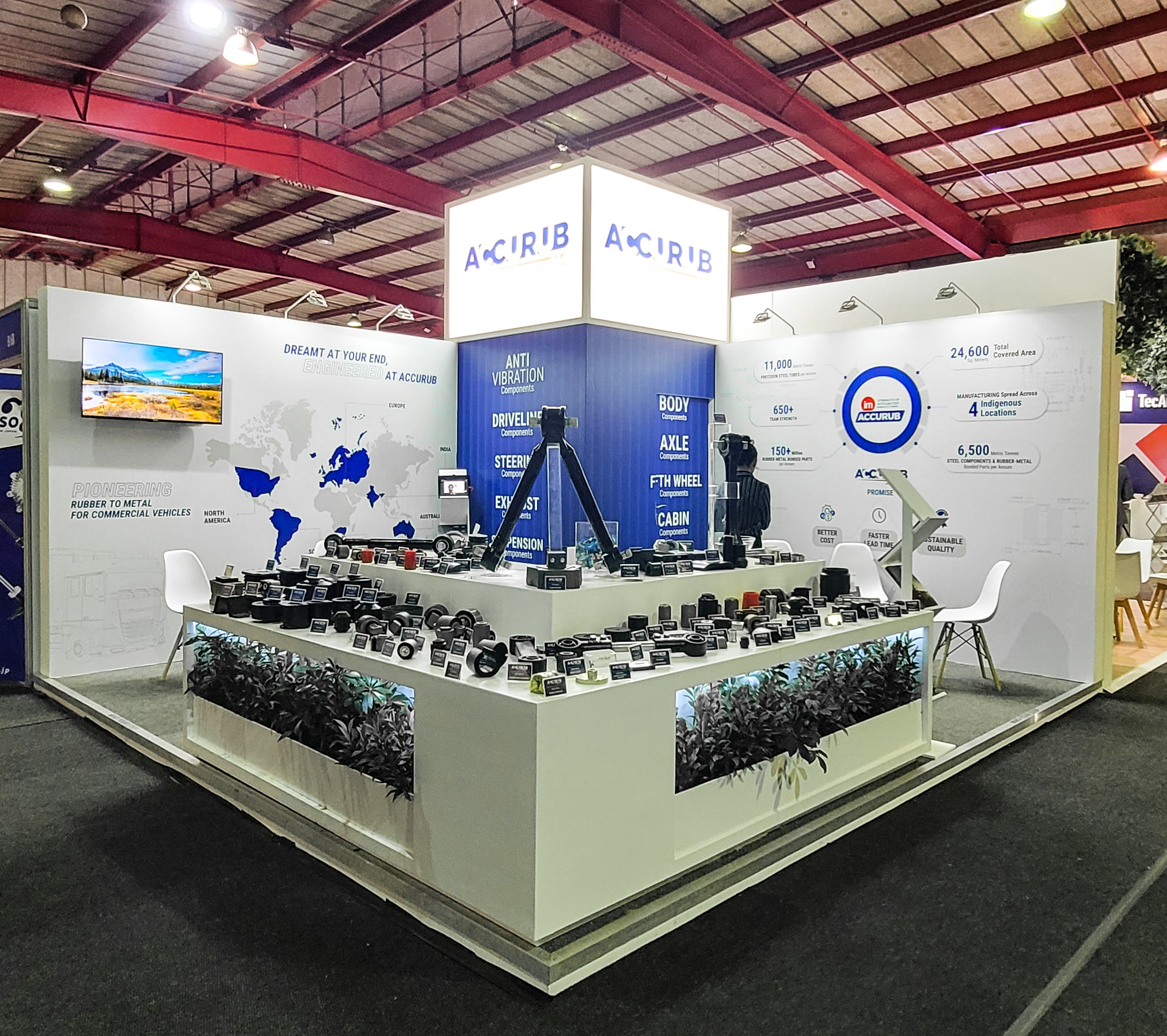 Booth Builder at Automechanika, South Africa