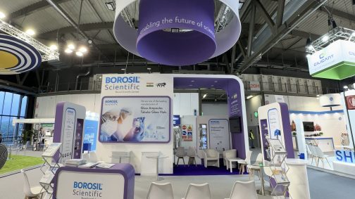 Booth Builder at CPHI, Milan for Borosil Renewables