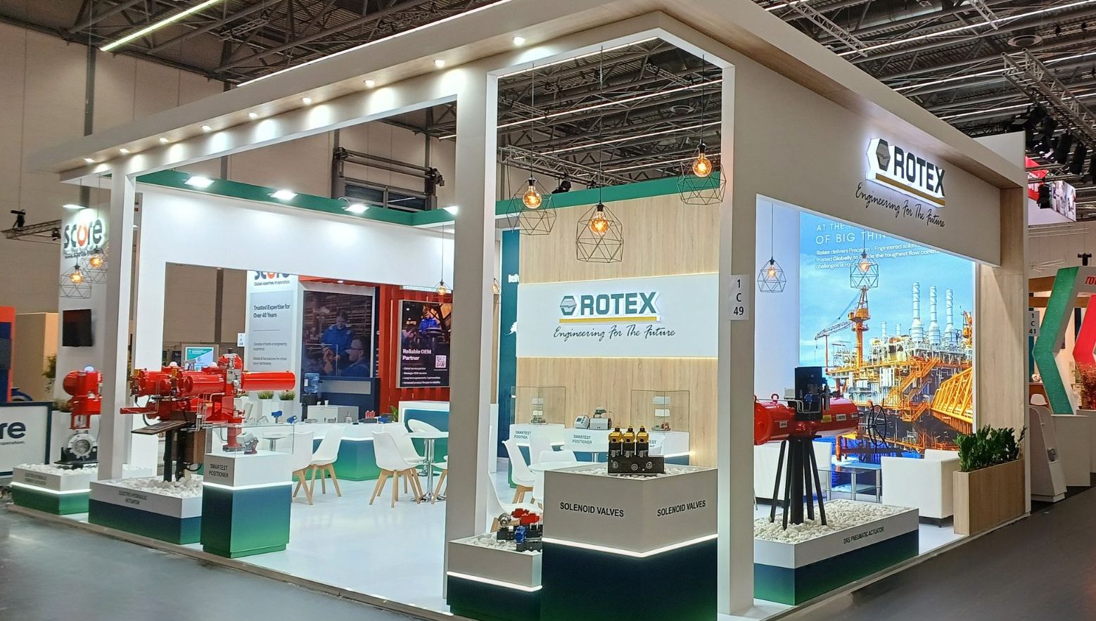 Exhibition Stand Designer at Valve Expo, Dusseldorf