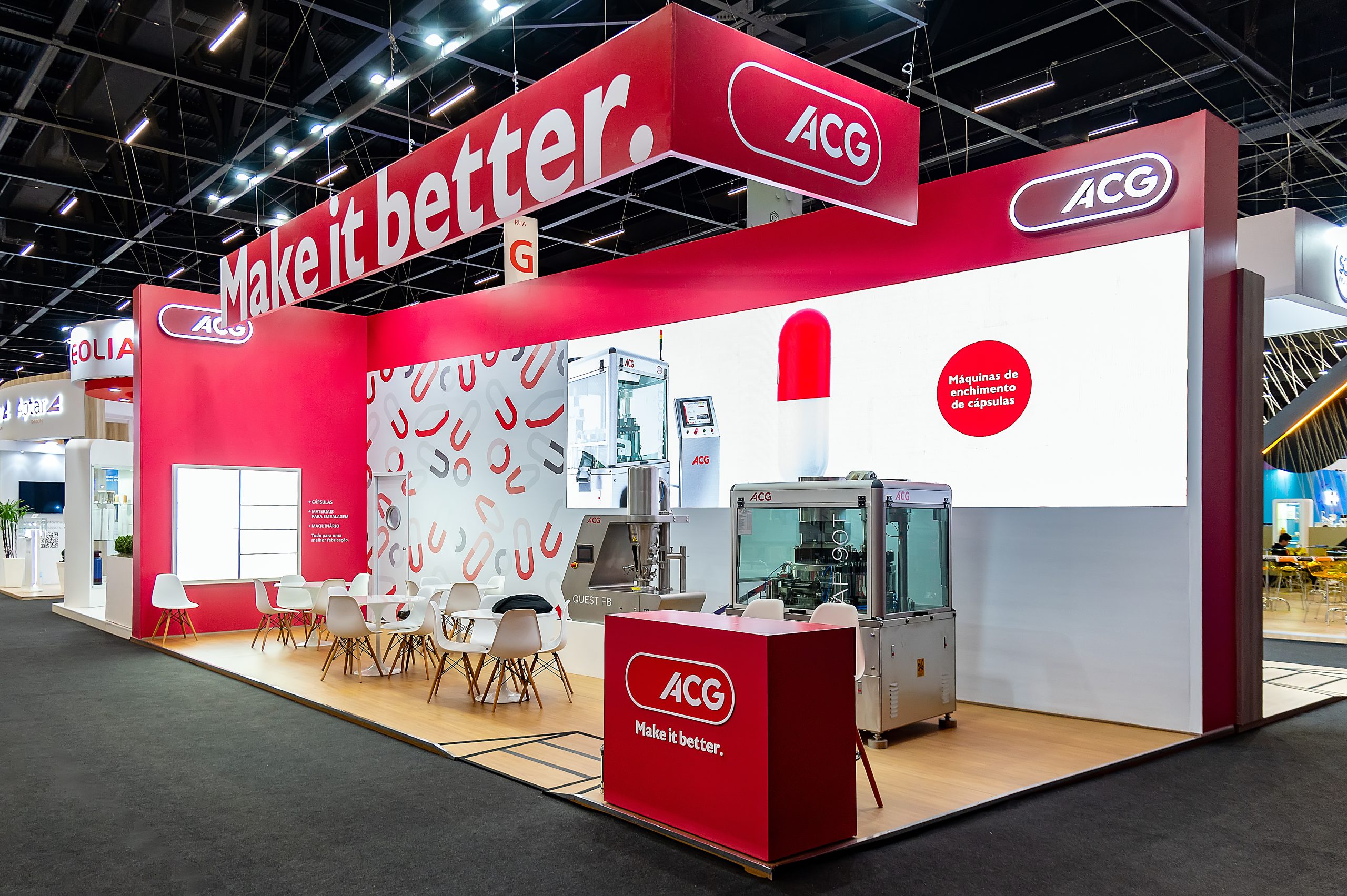 Booth builder for FCE Brazil