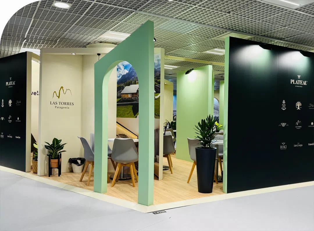 Plateau International exhibition stand design