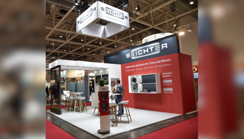 Seichter at Tire Technology, Germany
