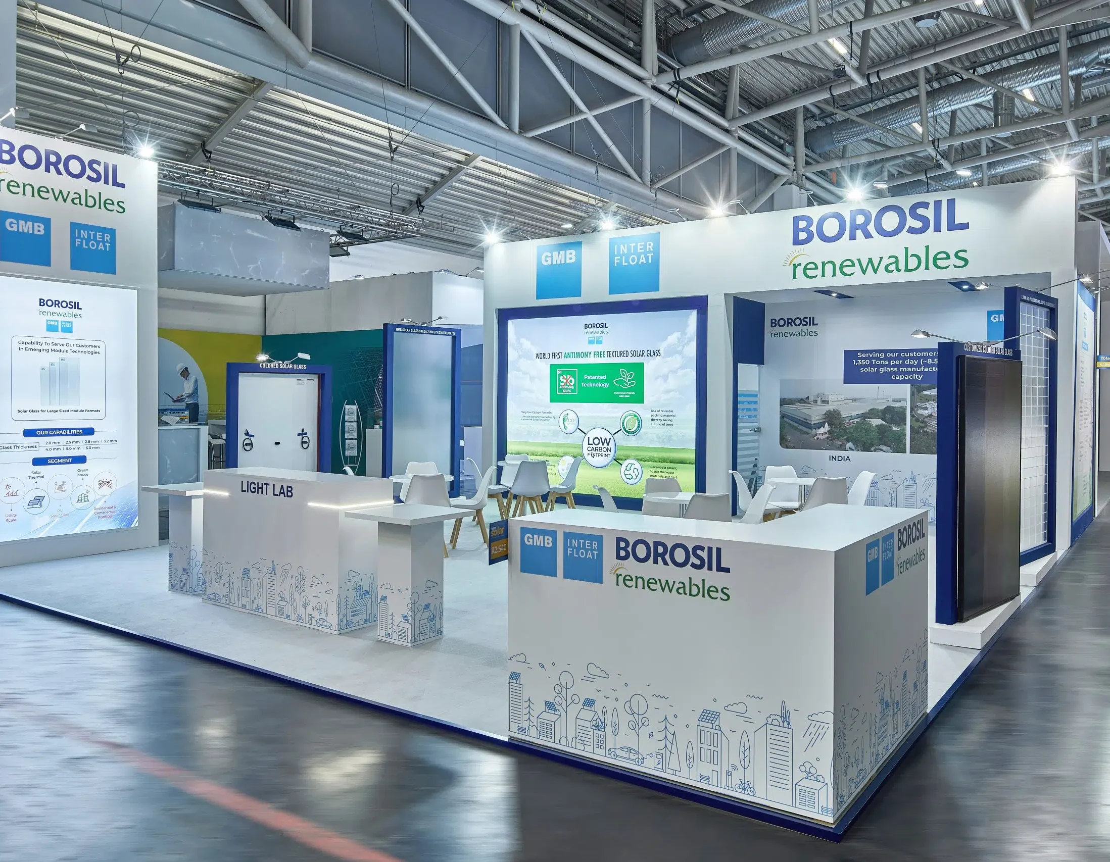 Booth Build for Borosil in Germany