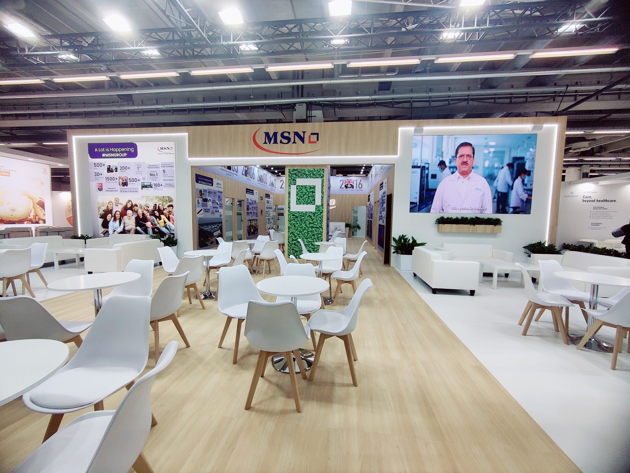 Booth Build for MSN in Germany