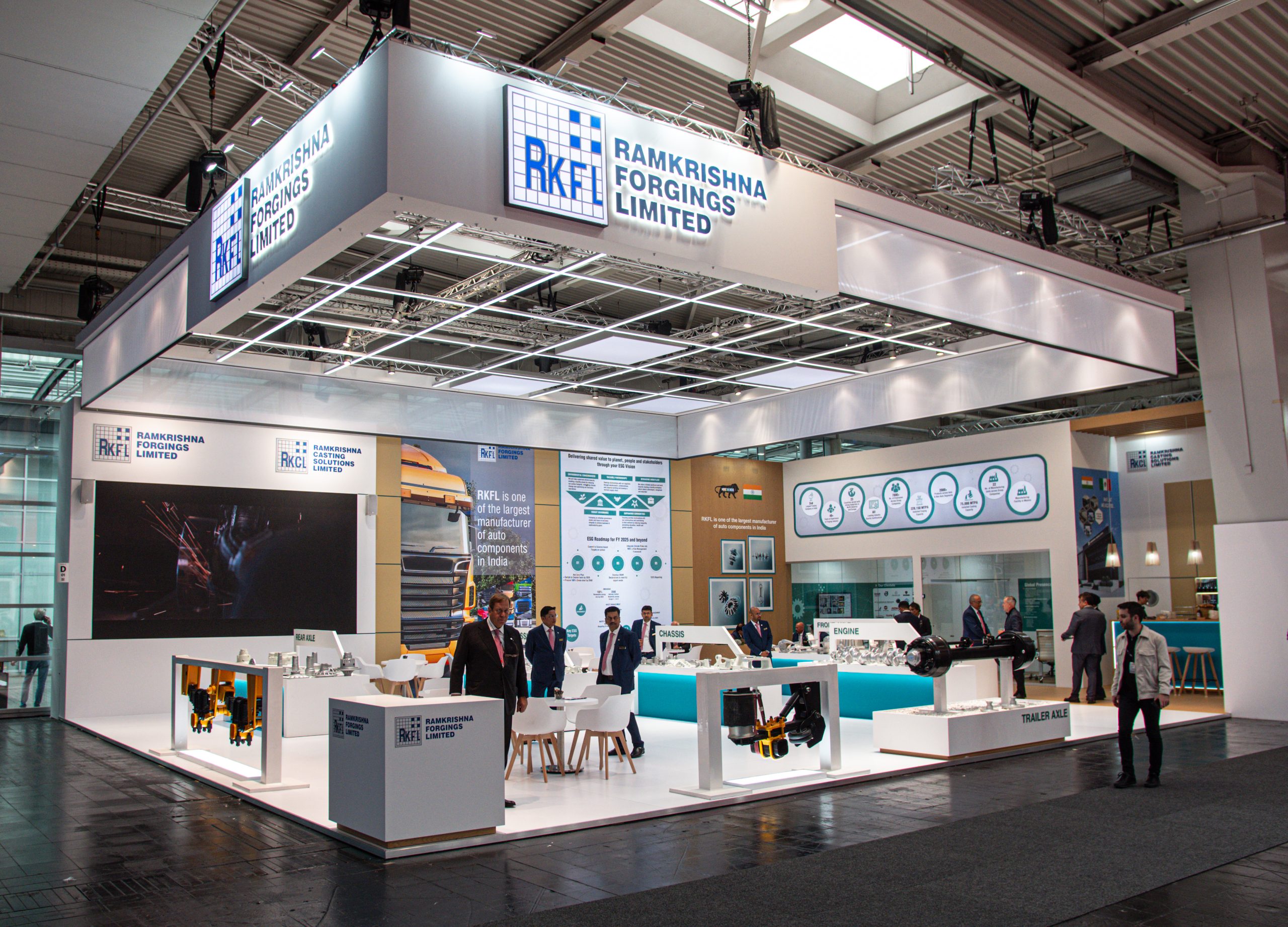 Booth build for IAA Hannover