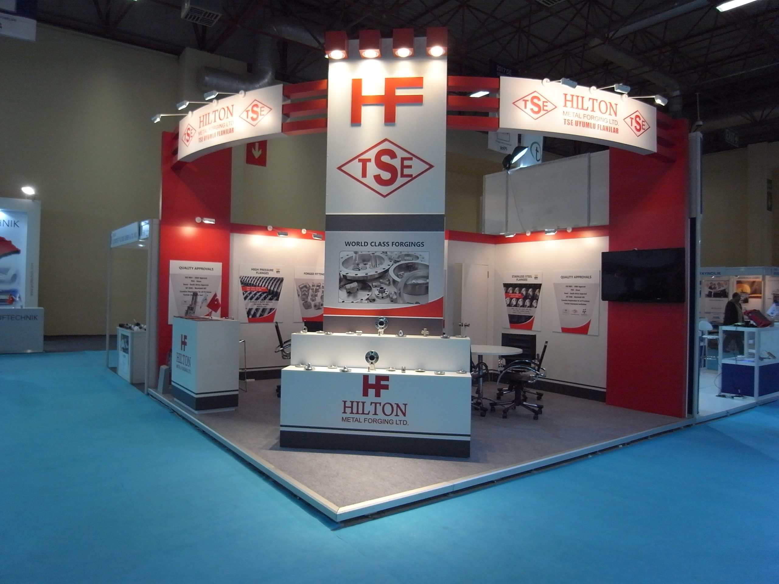 Booth design for Boru Fair, Turkey