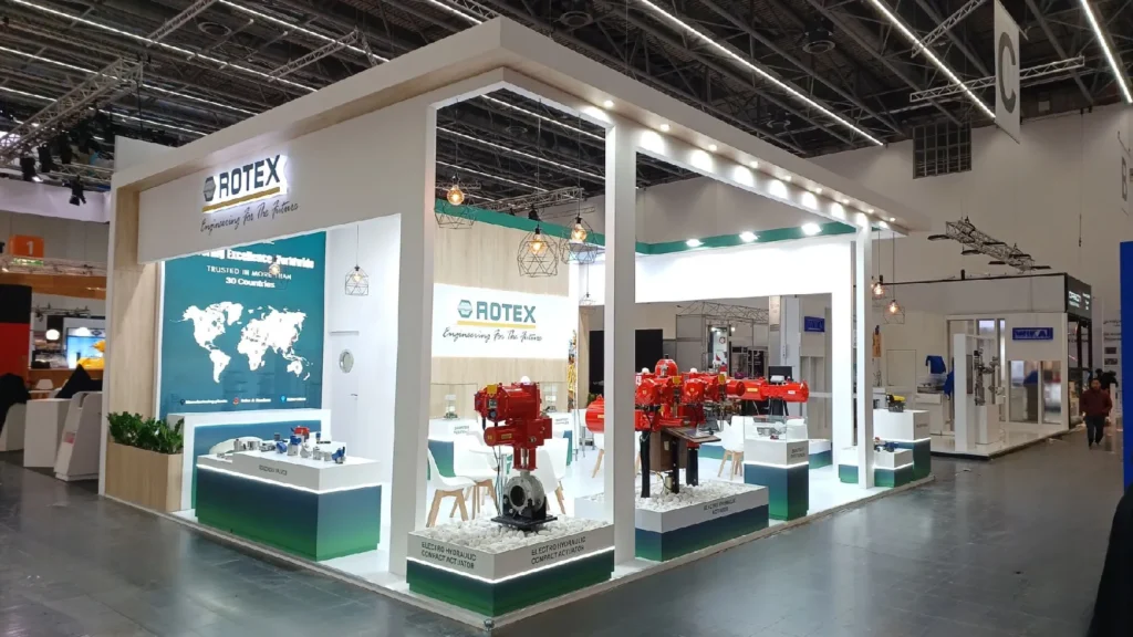 Booth Design for Valve Expo 2022 Dusseldorf