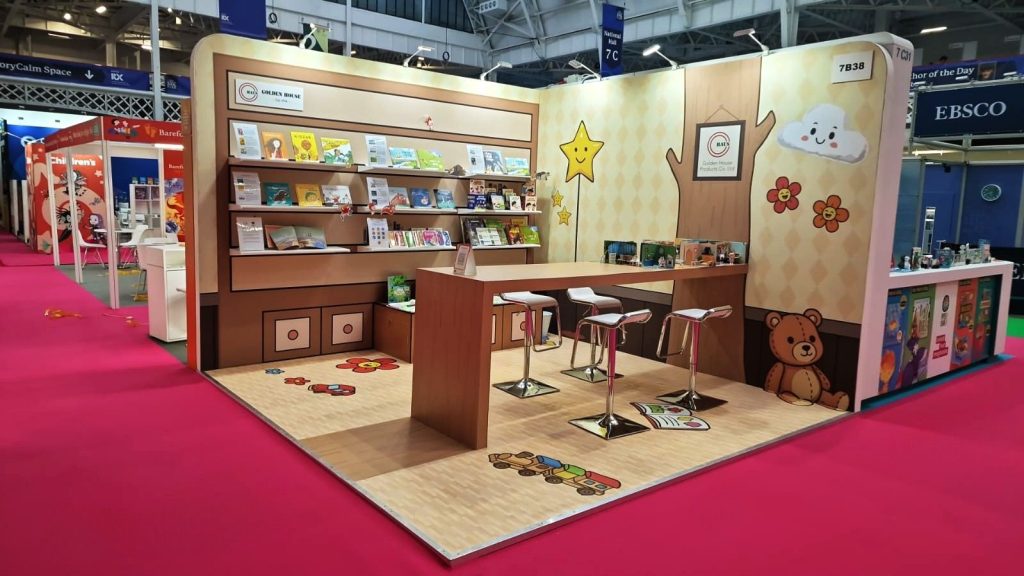 Golden house Messe Frankfurt exhibition Stand Builder